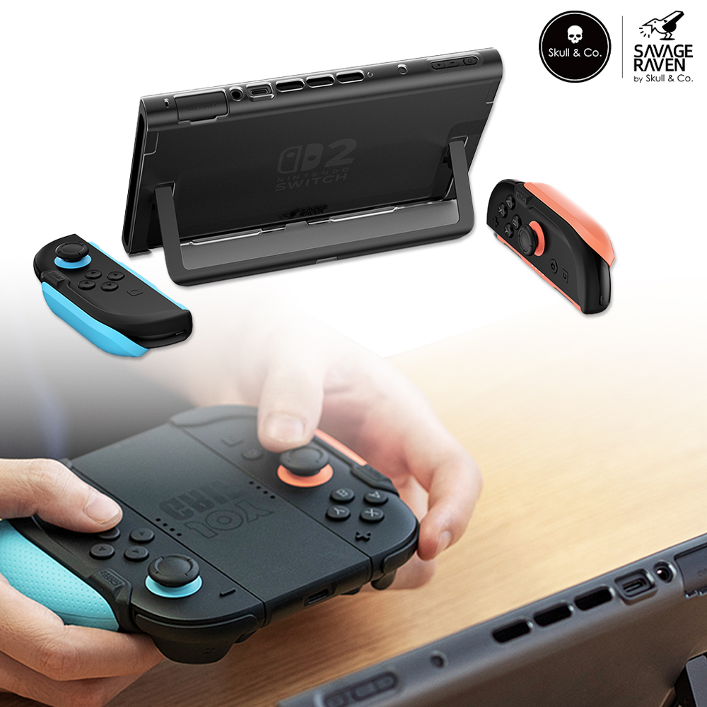 닌텐도 스위치2 케이스 스컬앤코 피션 그립케이스