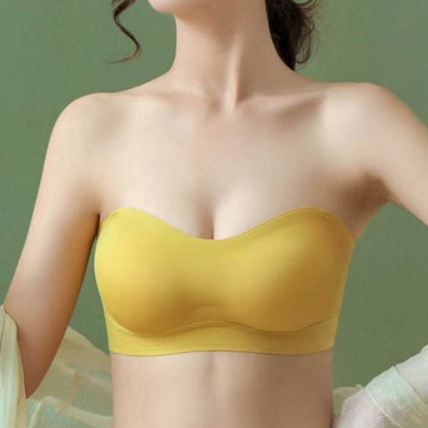 끈없는 오프숄더 브라 누드 여성 브라 웨딩 드레스 - 상품 이미지