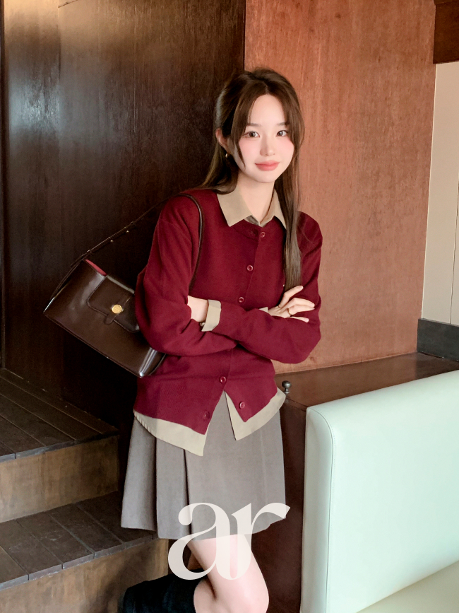 사이드 플리츠 미니 스커트 sk7565 - 상세 이미지 3