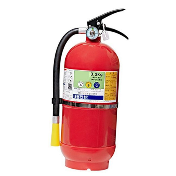 차량용 분말 소화기 다목적 abc 소화기 3.3kg 가정용 - 상품 이미지