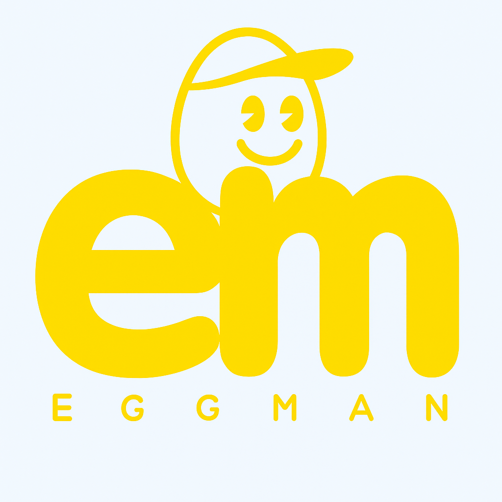 에그만 eggman 스토어 로고