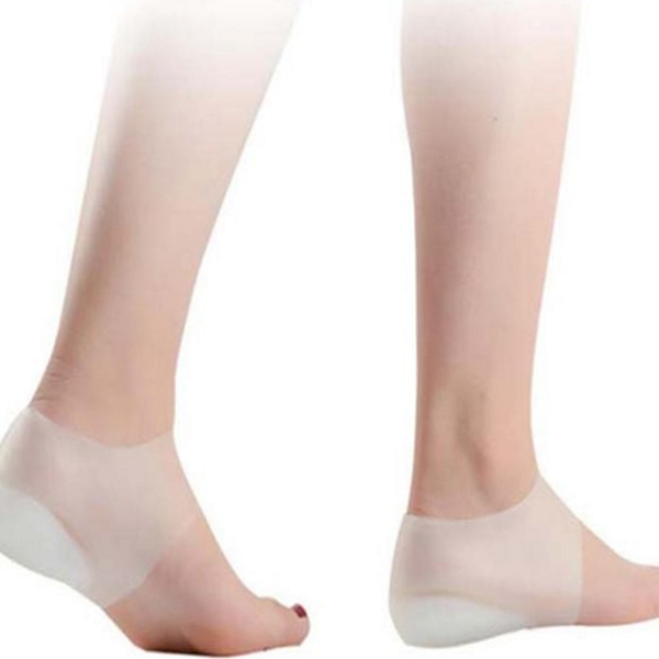 밴딩 키높이 깔창 실리콘 깔창 투명 뒤꿈치 남자 - 상품 이미지