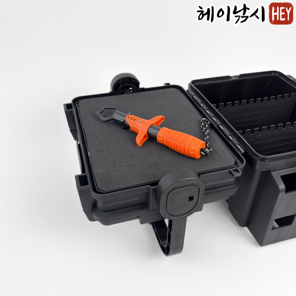 소형 낚시 태클박스 루어 에기케이스 2단 구조 분리수납 이미지 3