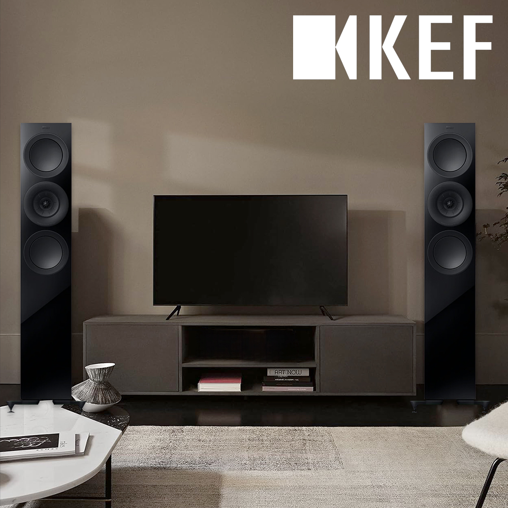 [국내정발] KEF R7 Meta 하이엔드 하이파이 스피커 블랙 - 상품 이미지