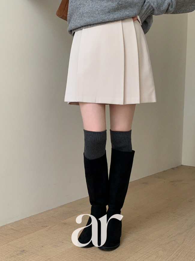 사이드 플리츠 미니 스커트 sk7565 이미지 6