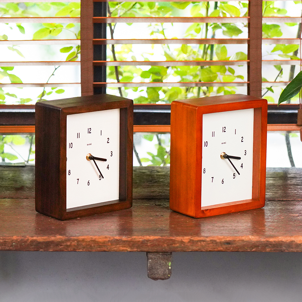 오르미 레트로 미로클락 우드 무소음 추시계 벽시계 괘종시계