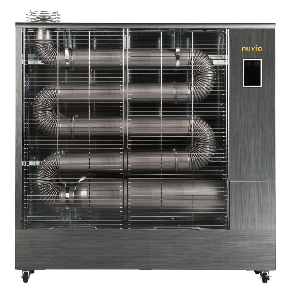 누비아 돈풍기 원적외선 튜브히터 등유 곱창난로 주름관히터 산업용 업소용 7000kal NTH8K