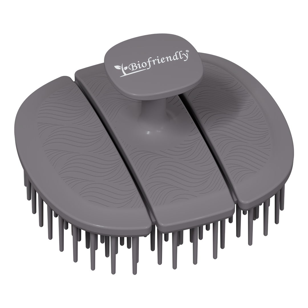 바이오프렌들리 에코프렌들리 트라이폴드 디탱글러 헤어브러쉬 샴푸 두피브러쉬 제품 이미지