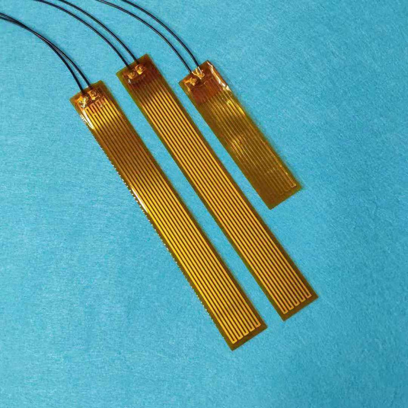 동파방지열선 55x110mm 28W 24V DC 전선 용 유연한 전기 폴리이 미드 필름 히터 발열체 - 상세 이미지 2