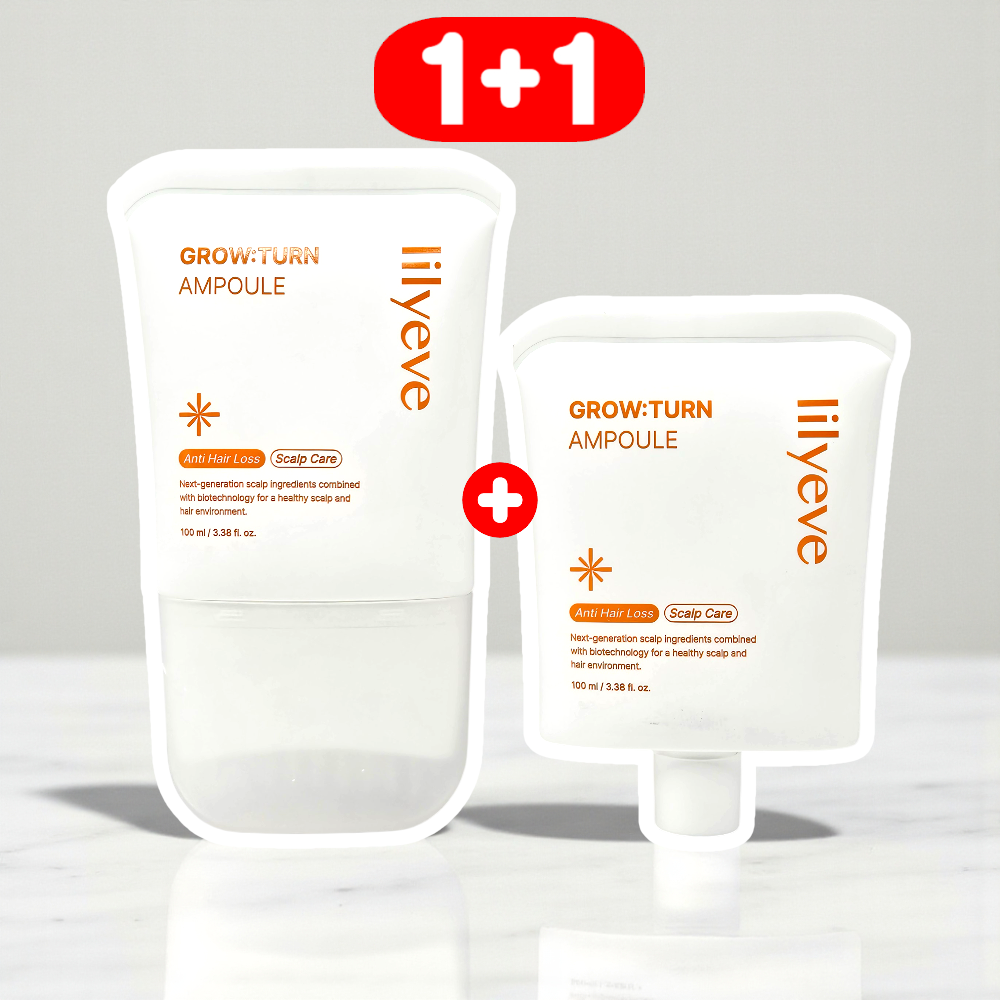 릴리이브 그로우턴 앰플 100ml+100ml 리필 탈모 두피에센스 - 상품 이미지