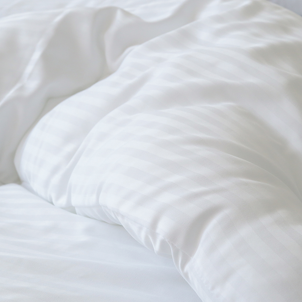 프리즈 먼지없는 호텔이불 광폭 마이크로 도비 스트라이프 항균 사계절 차렵이불 SS