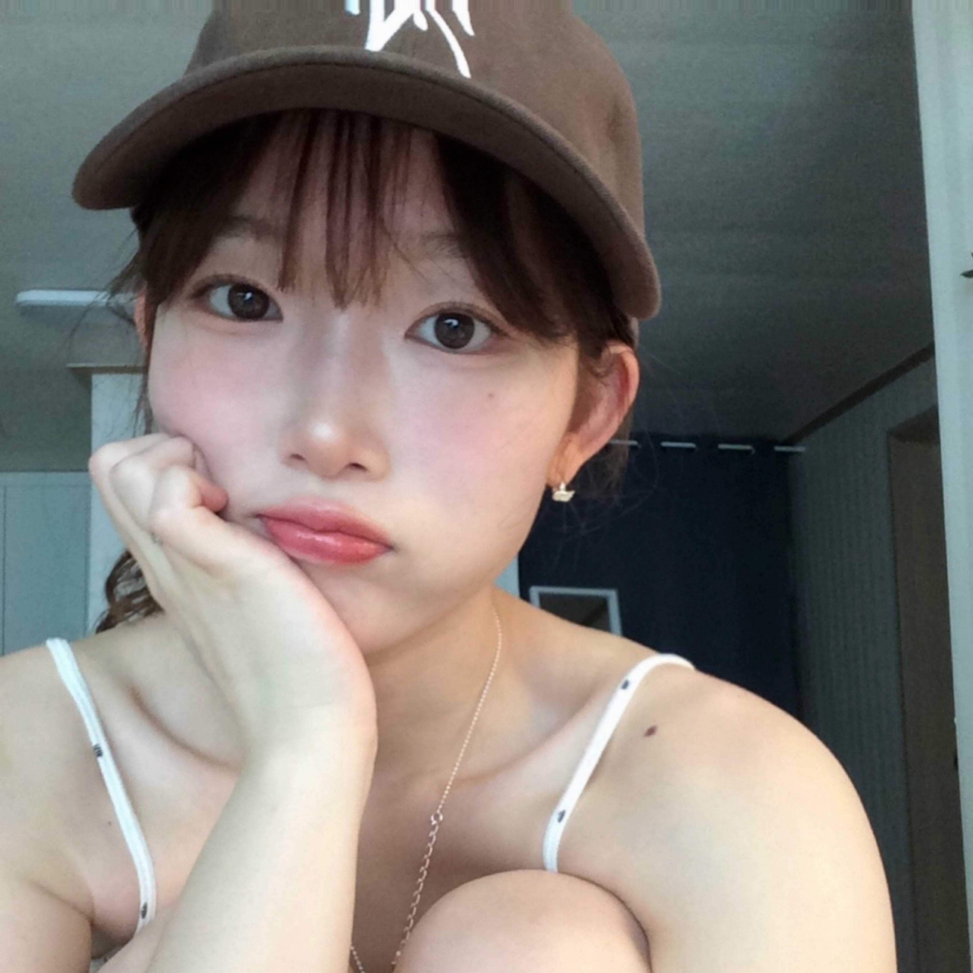 스트레인지 빌런 인플루언서 볼캡 004 얼굴작아보이는 빅사이즈 깊은 대두 모자 이미지 8
