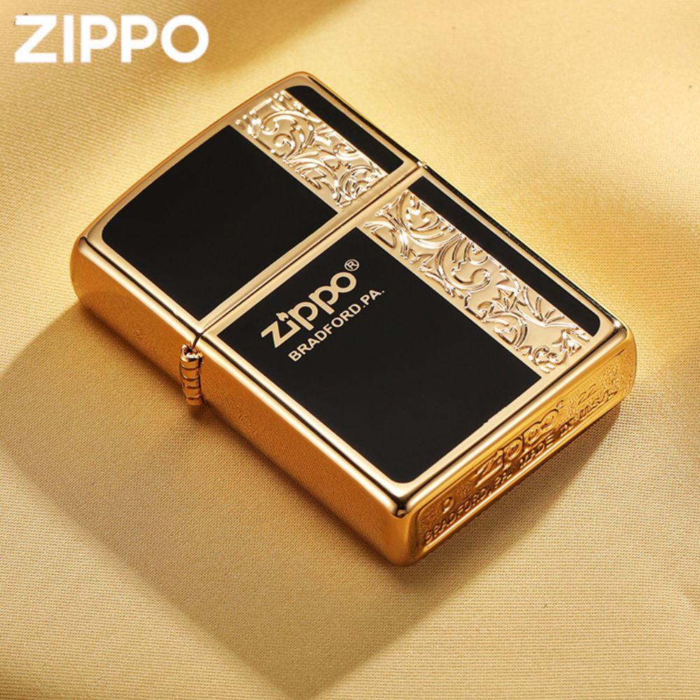 ZIPPO 정품 라이터 (선물상자) 전기도금공정 럭셔리 비즈니스 스타일 남자친구 생일 새해 선물용 지포라이 - 상세 이미지 5