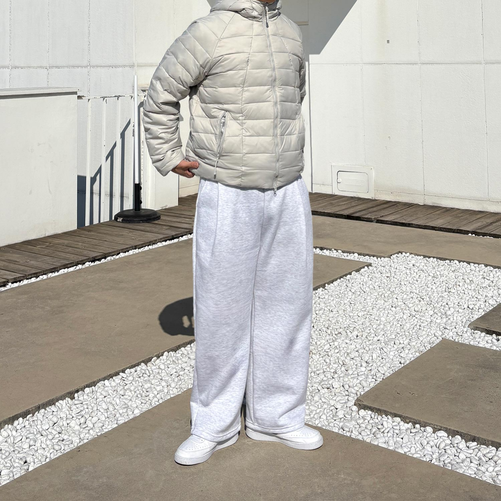 남자숏패딩 남자 후드 경량패딩 이미지 8