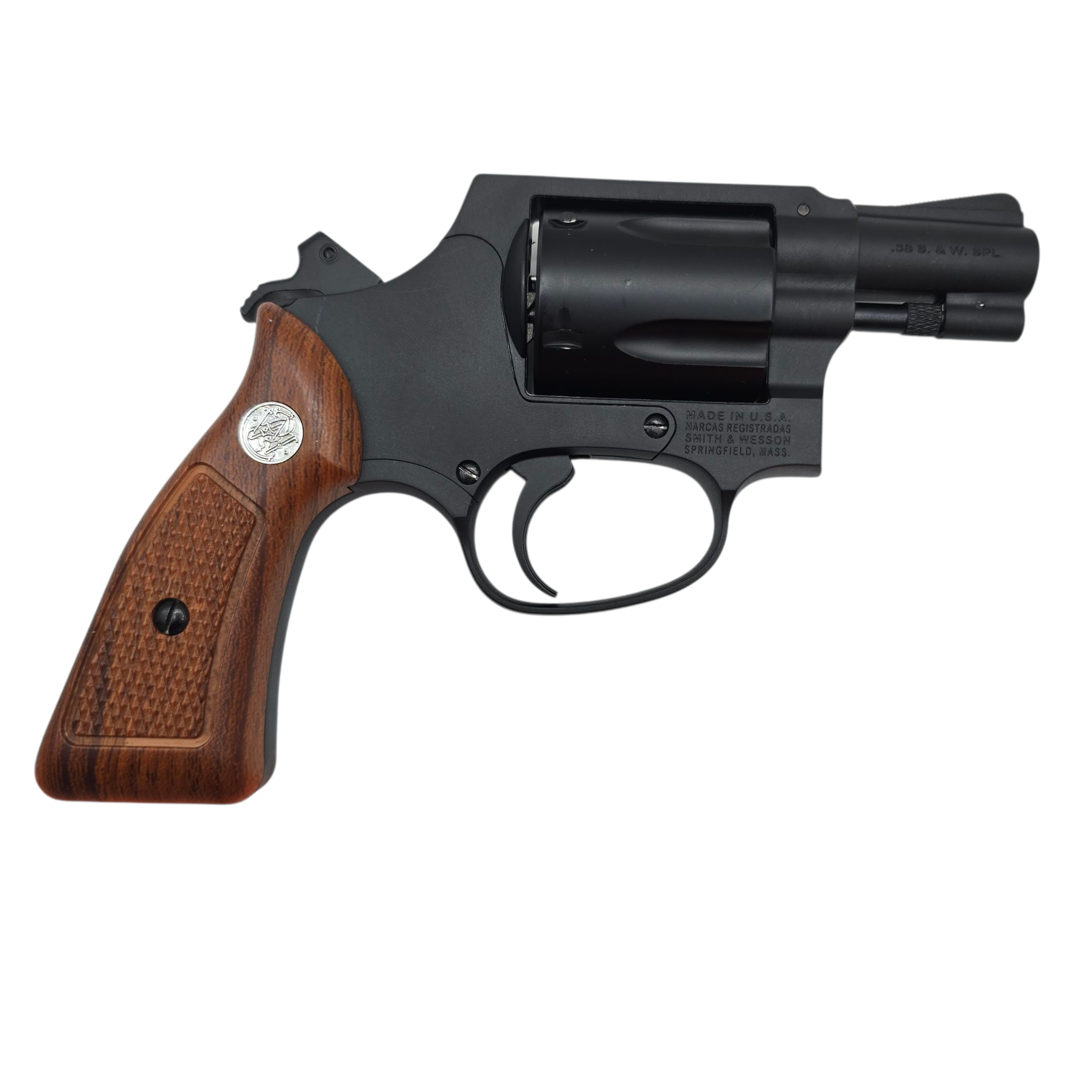 S&W M36 치프 스페셜 .38 버섯탄 리볼버 너프건 모델건 - 상세 이미지 4