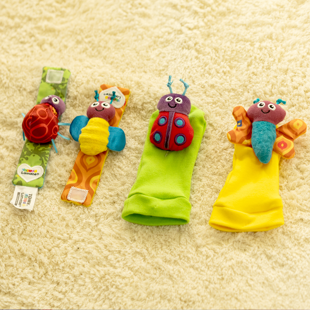 라마즈 프리미엄 선물 세트 신생아 백일 돌 출산 국민 애착 애벌레 인형 헝겊책 촉감책