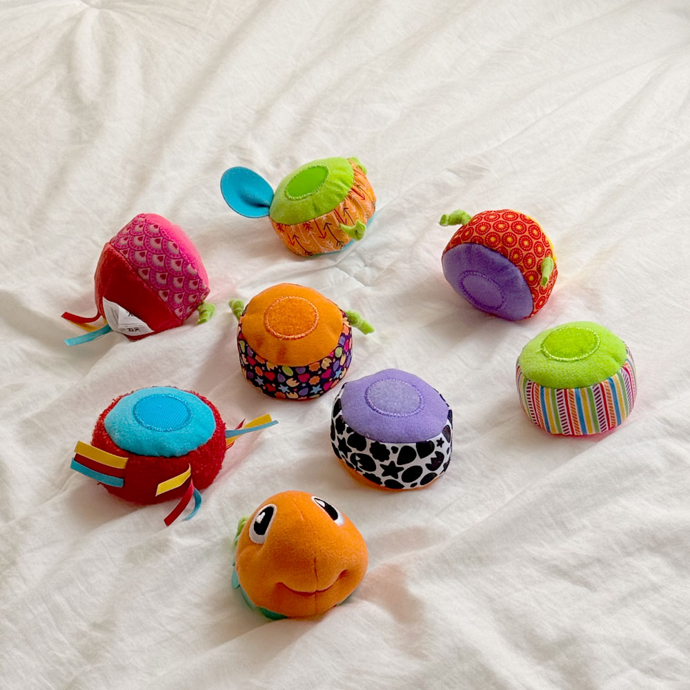 라마즈 믹스앤매치 감각 세트 애벌레 인형+촉각 주사위 출산 돌 백일 선물 촉감 감각 선물