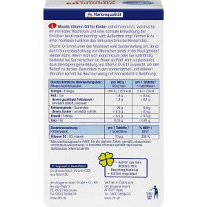 미볼리스 어린이 비타민D3 60개입 맛있게 먹은 솔직 후기 - 상품 이미지 3