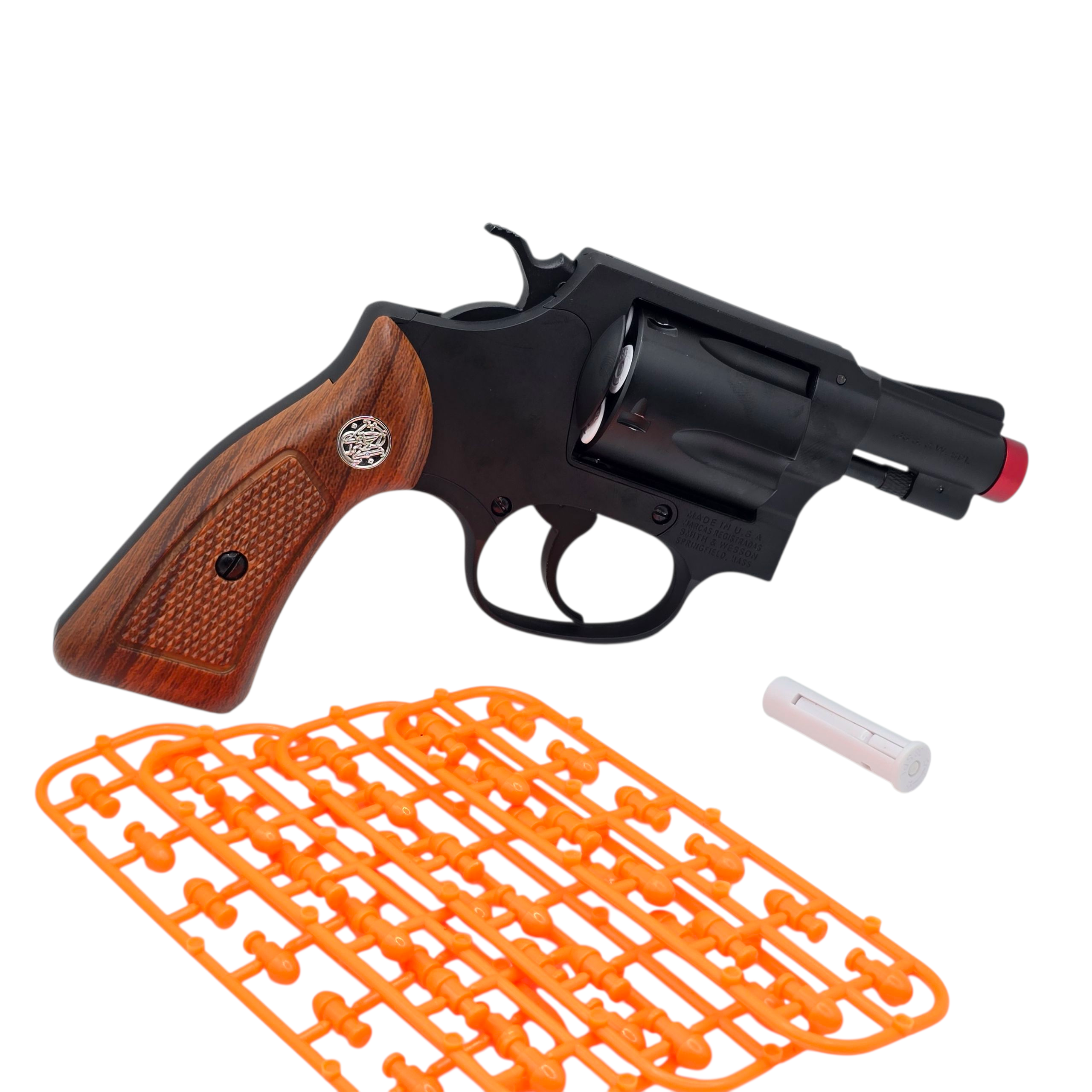 S&W M36 치프 스페셜 .38 버섯탄 리볼버 너프건 모델건 이미지 6