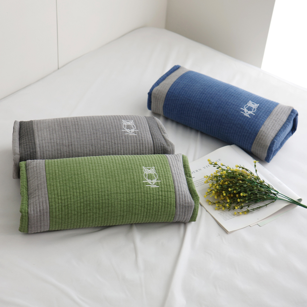 아르떼베딩 일자목 거북목 높이조절되는 원통형 메밀경추베개