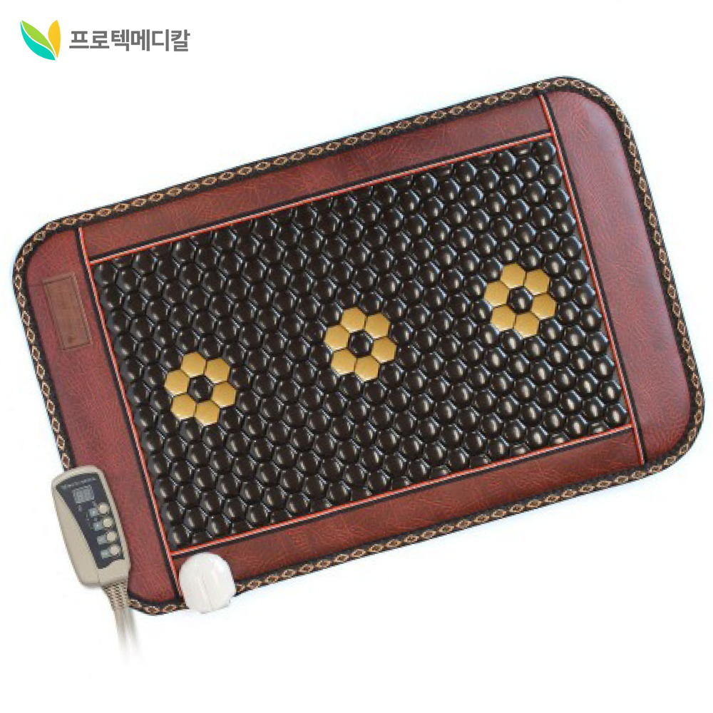 프로텍메디칼 힐링스톤 귀사문석 찜질기 PR-530 원적외선 온열기 전자파차단 혈액순환 항균온열매트 - 상품 이미지
