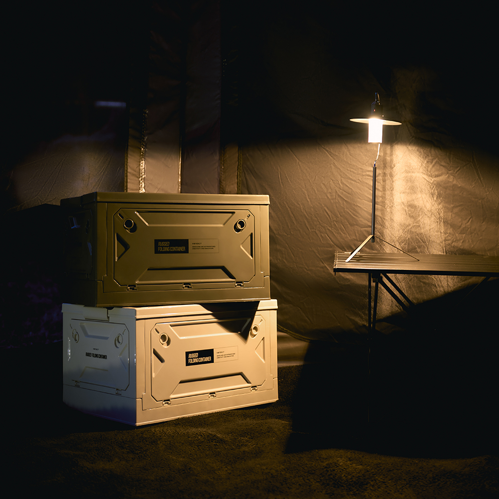 벤딕트 캠핑박스 트렁크 폴딩박스 카고 수납 50L 러기드 단품