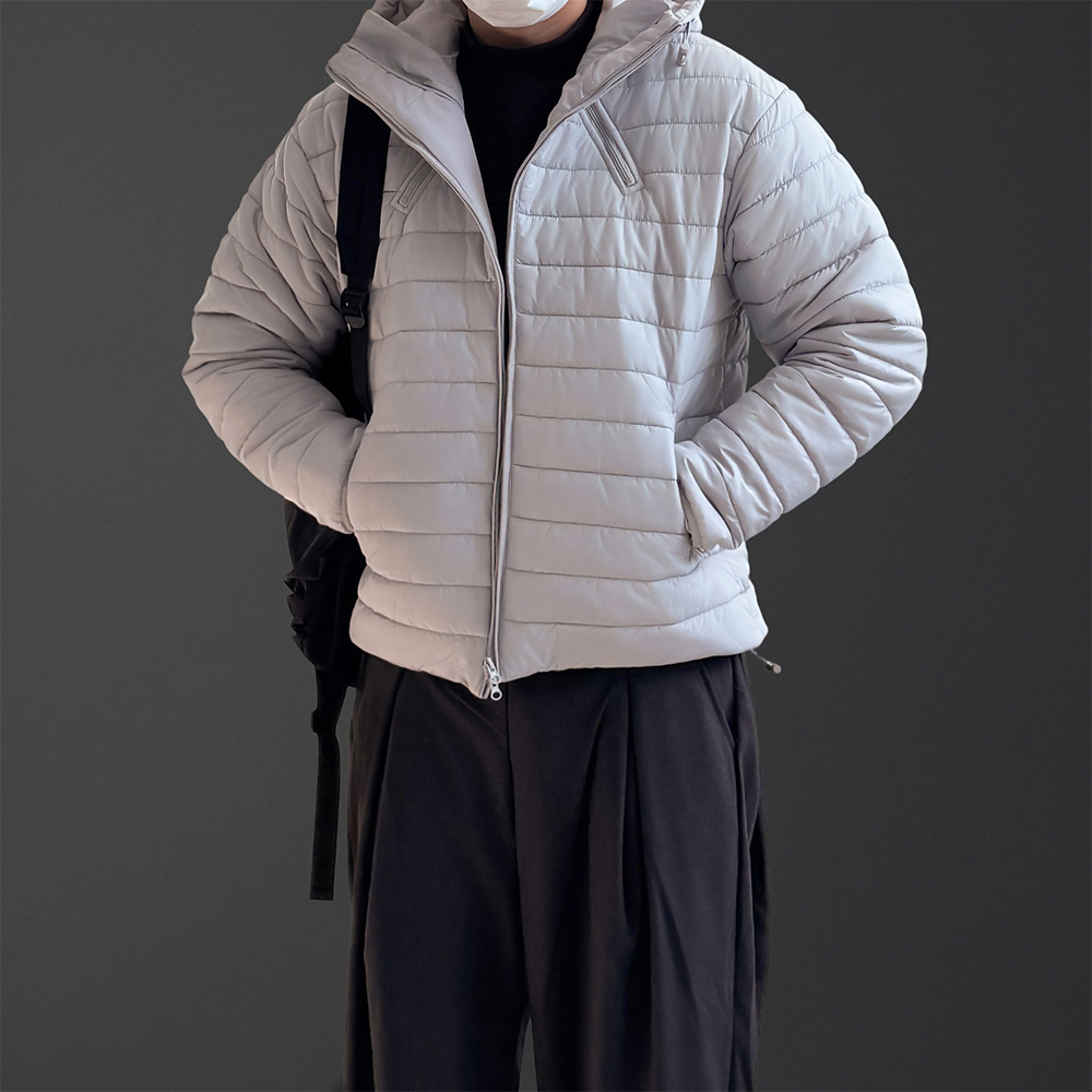남자경량패딩 러닝패딩 깔깔이점퍼 - 상세 이미지 3