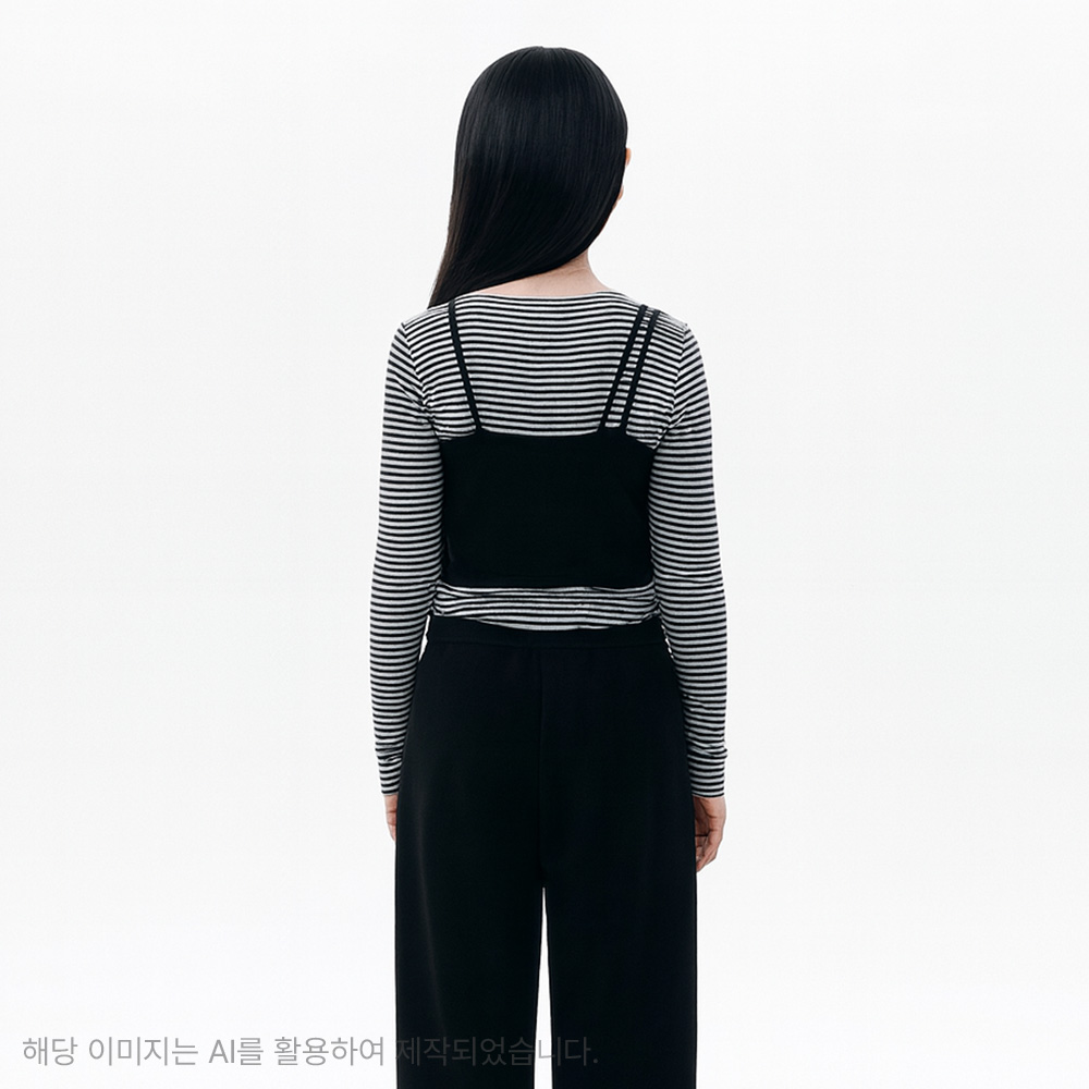 [더데이걸] 핀 스트라이트 뷔스티에 티 TGLA25W03_7358 - 상세 이미지 2