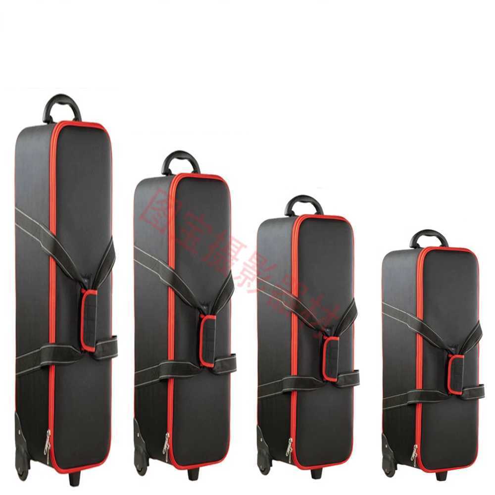 카메라 캐리어 촬영 장비 보호 이동용 보관 트렁크 레드 103cm - 상세 이미지 2