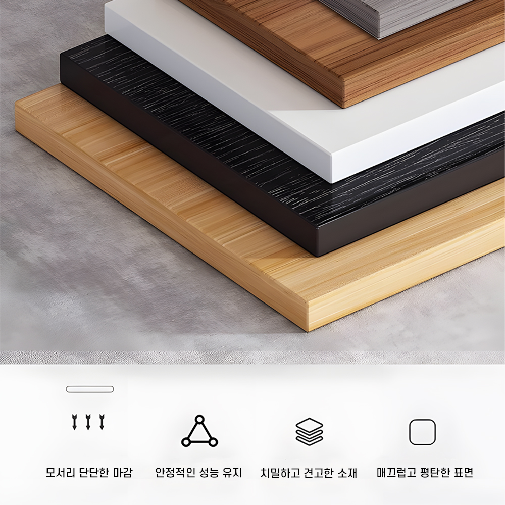 오피스 책상 홈 회사 컴퓨터 사무용 중역 고급 원목 가구 - 상세 이미지 3