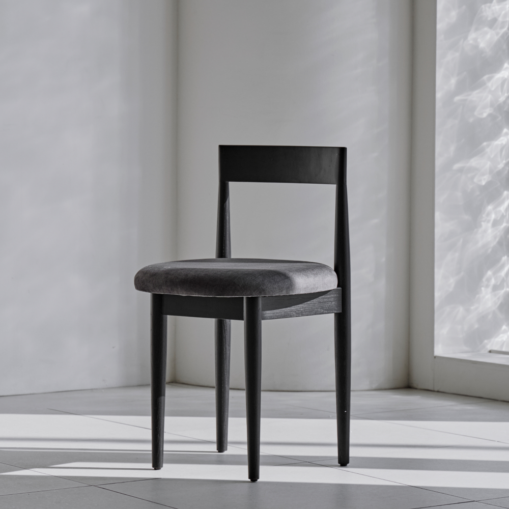 라프 플랫 블랙테이블 원형테이블 4인 세라믹식탁 단품/세트 1100