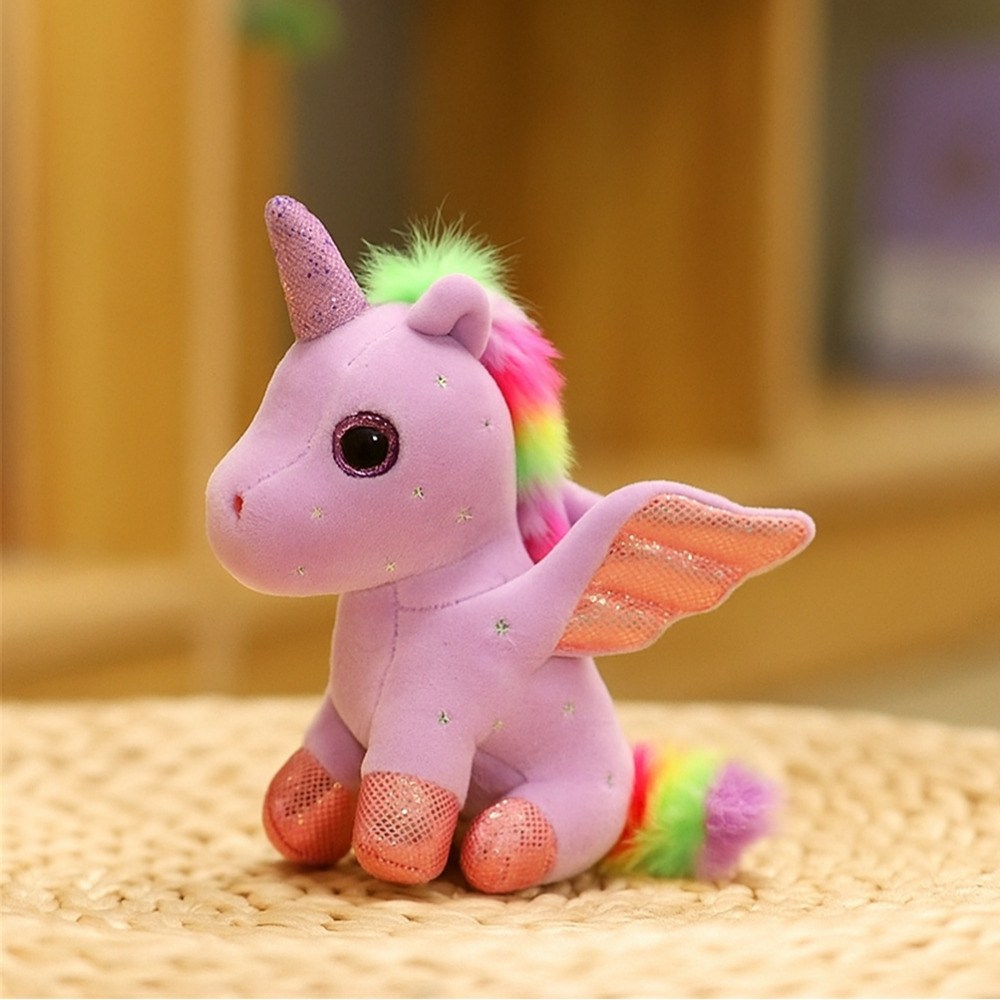 빌리네집 유니콘 인형 봉제 무지개 14cm - 상세 이미지 2
