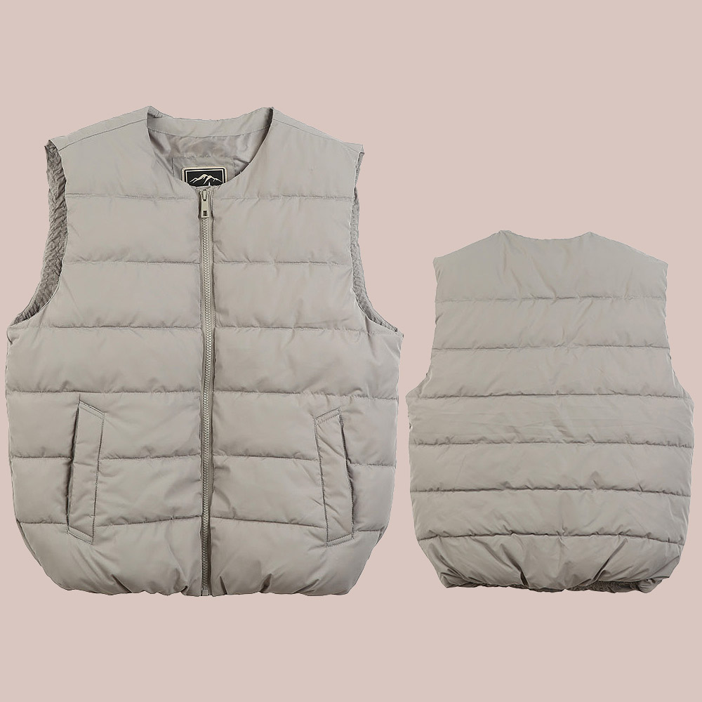 (3color)따뜻한 웰론 보온조끼 겨울패딩 가게티 단체티제작 홀서빙복 - 상세 이미지 2