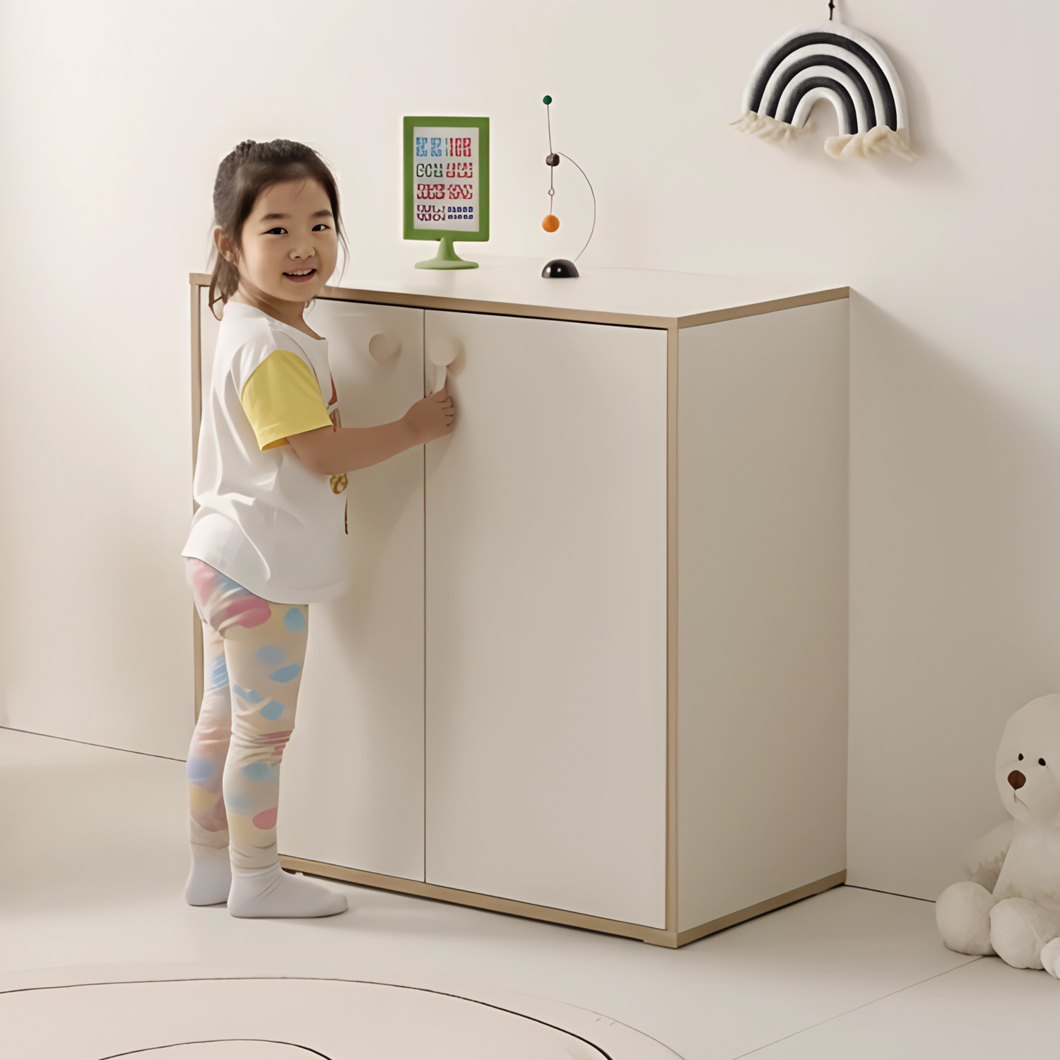 아기 수납장 유아 정리장 장난감 수납장 어린이 장난감장 800