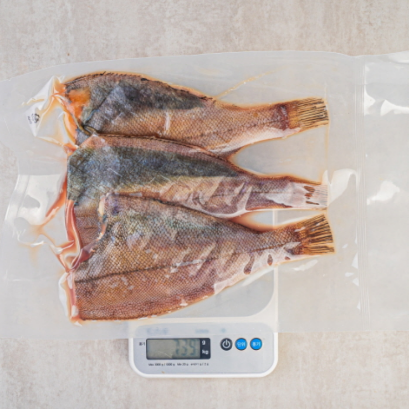 자연가득 반건조 황금 대 알가자미 3미 500g 내외 이미지 6