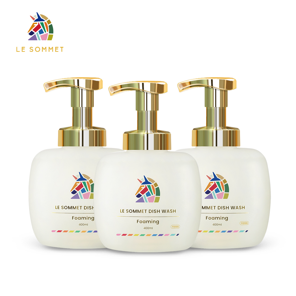 르소메 친환경 비건 천연 젖병세척 주방세제 자몽향 400ml, 3개 - 상품 이미지