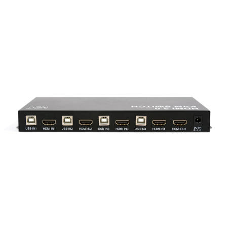NEXT-7004KVM-4K 4K HDMI 1:4 USB KVM스위치 네 대의 PC를 하나의 키보드, 마우스로 모니터 공유