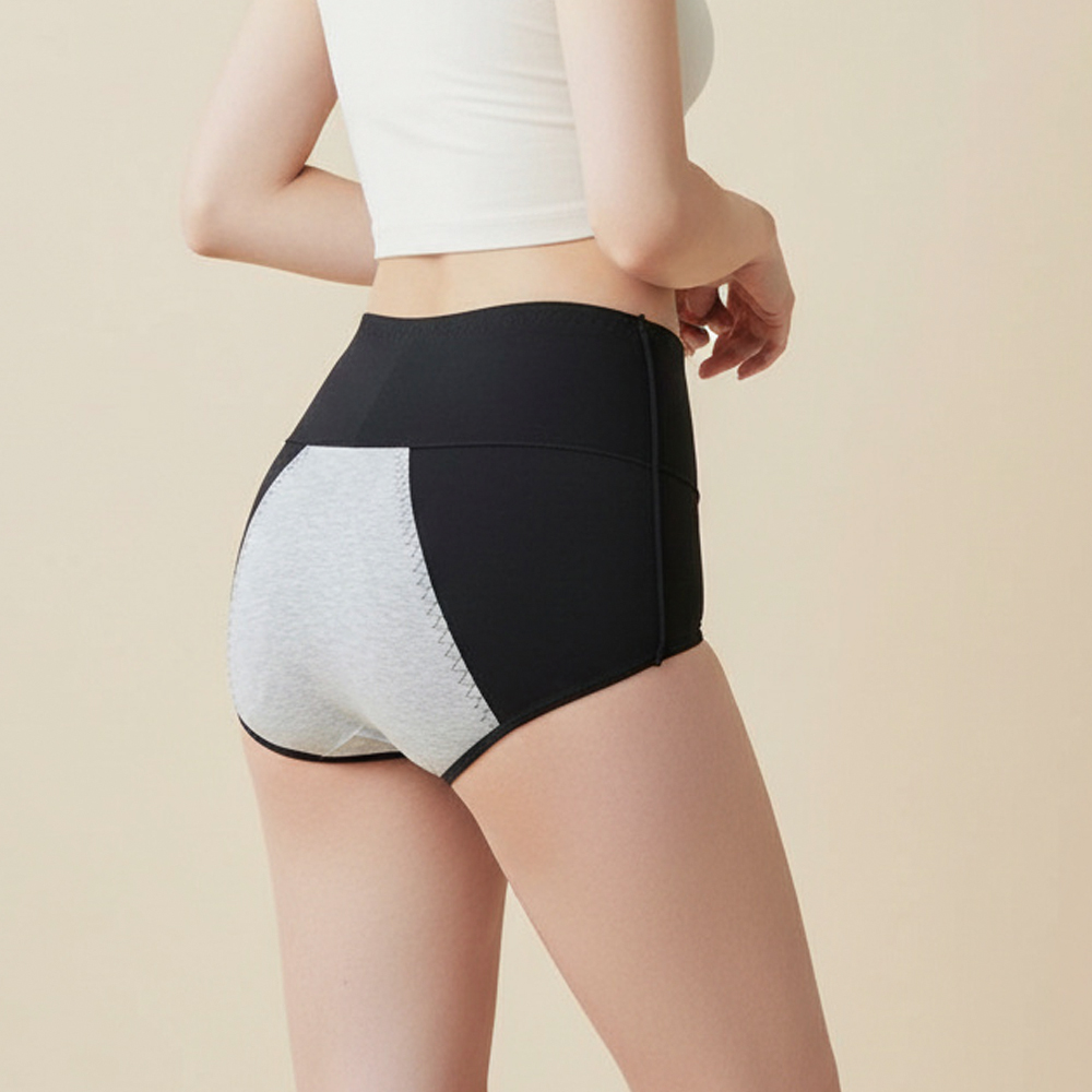 누모 건선 피부염 어루러기 분비물 갱년기 임산부 순면 심리스 위생팬티 제품 이미지