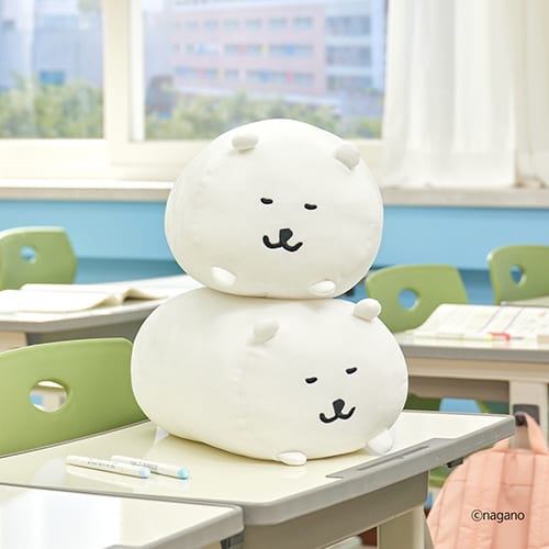 담곰이 쿠션 패턴 담요 세트 극세사 농담곰 봉제 인형 캐릭터 굿즈 이미지 4