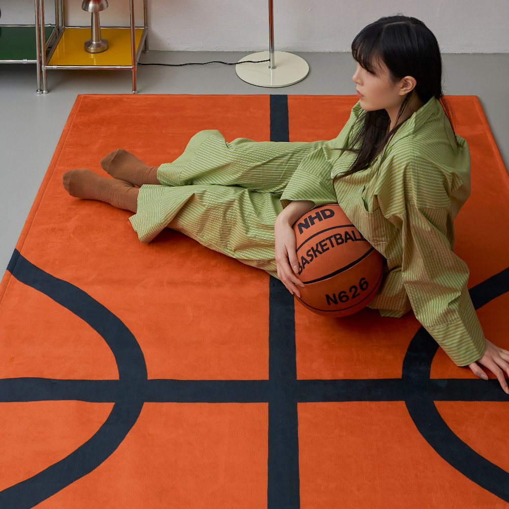Stadium Rug Basketbold, 200x250cm - 상세 이미지 3