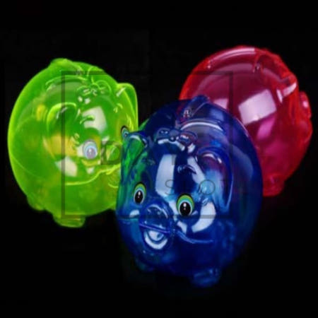 [트렌디프레소협력사]데이슬롯 돼지저금통 소형 3p 동전저금통