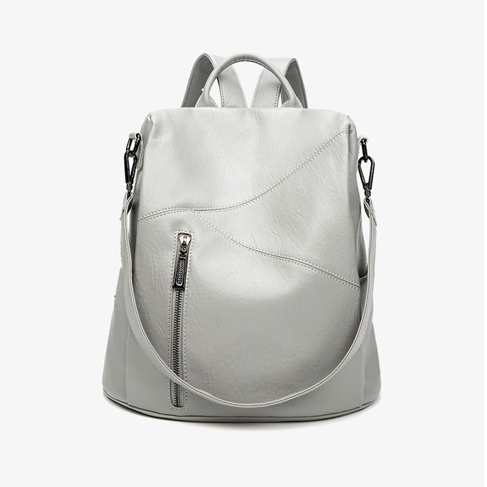 여성 가죽 백팩 데일리 경량 패션 직장인 캐주얼 배낭