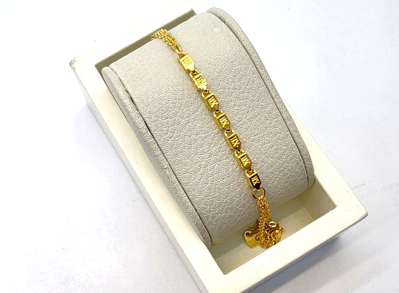 24K 순금 7.5g(2) 에픽 팔찌(18K 연결고리 장식) - 상세 이미지 4