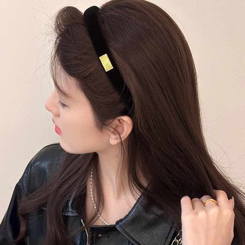 벨벳 골드라벨 머리띠 N937 - 상세 이미지 2