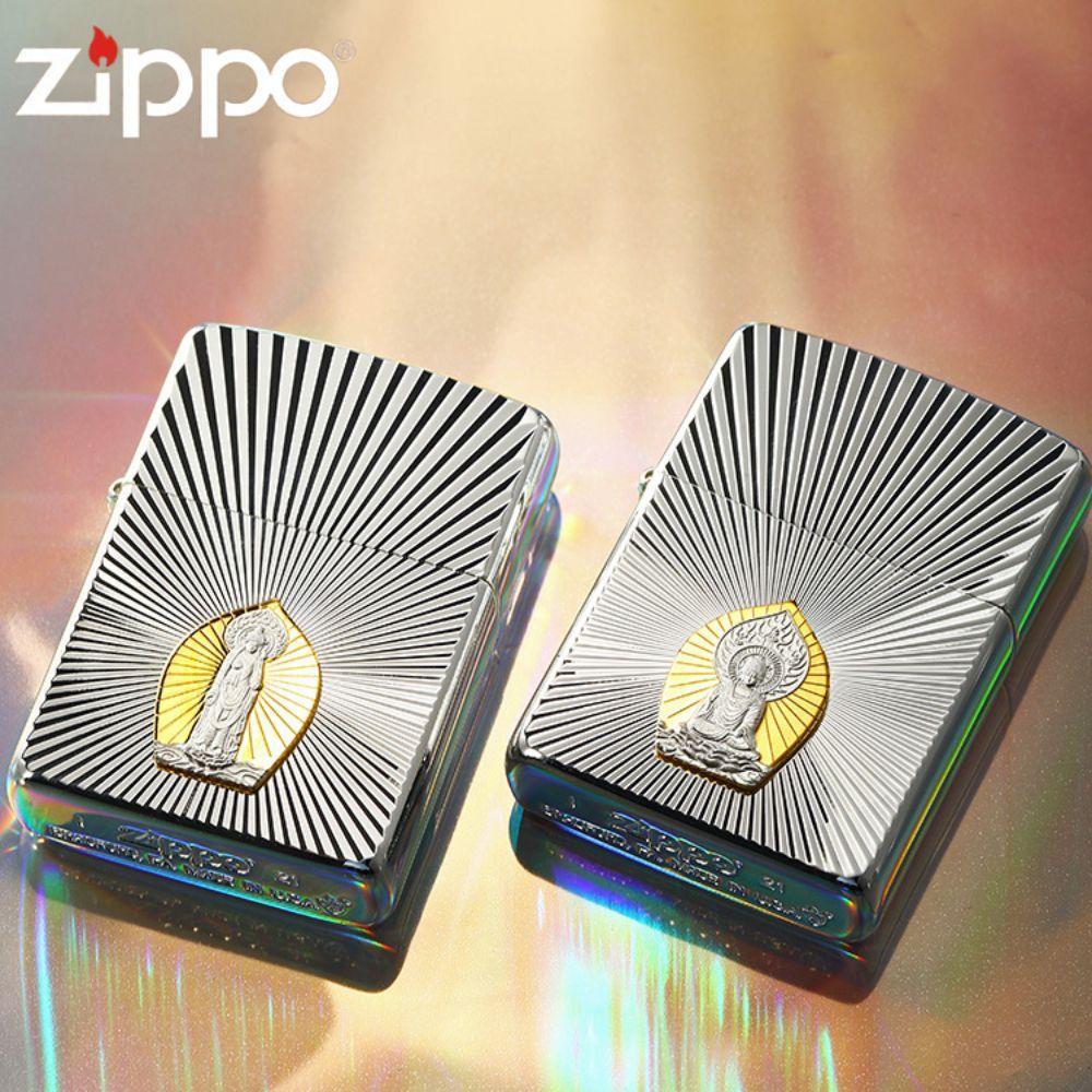 ZIPPO 정품 라이터 (단품) 순은 펜던트 수호 행운기원 방풍지보 핸드메이드 지포라이터 생일 새해 선물용 - 상세 이미지 5