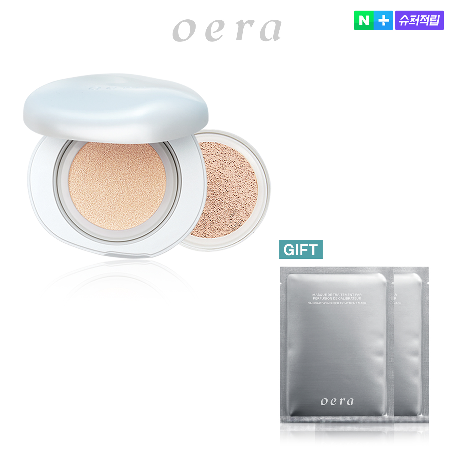 오에라 스킨 터치 하이드라 글로우 쿠션 (본품+리필) SPF30 PA++ - 메인 이미지