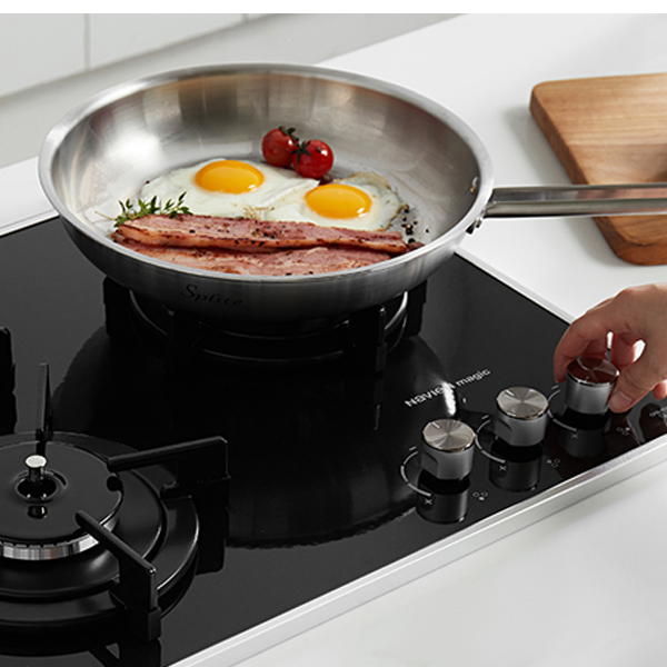 나비엔매직 빌트인 가스 쿡탑 레인지 코드식 560x440 GRB6003PABL LPG