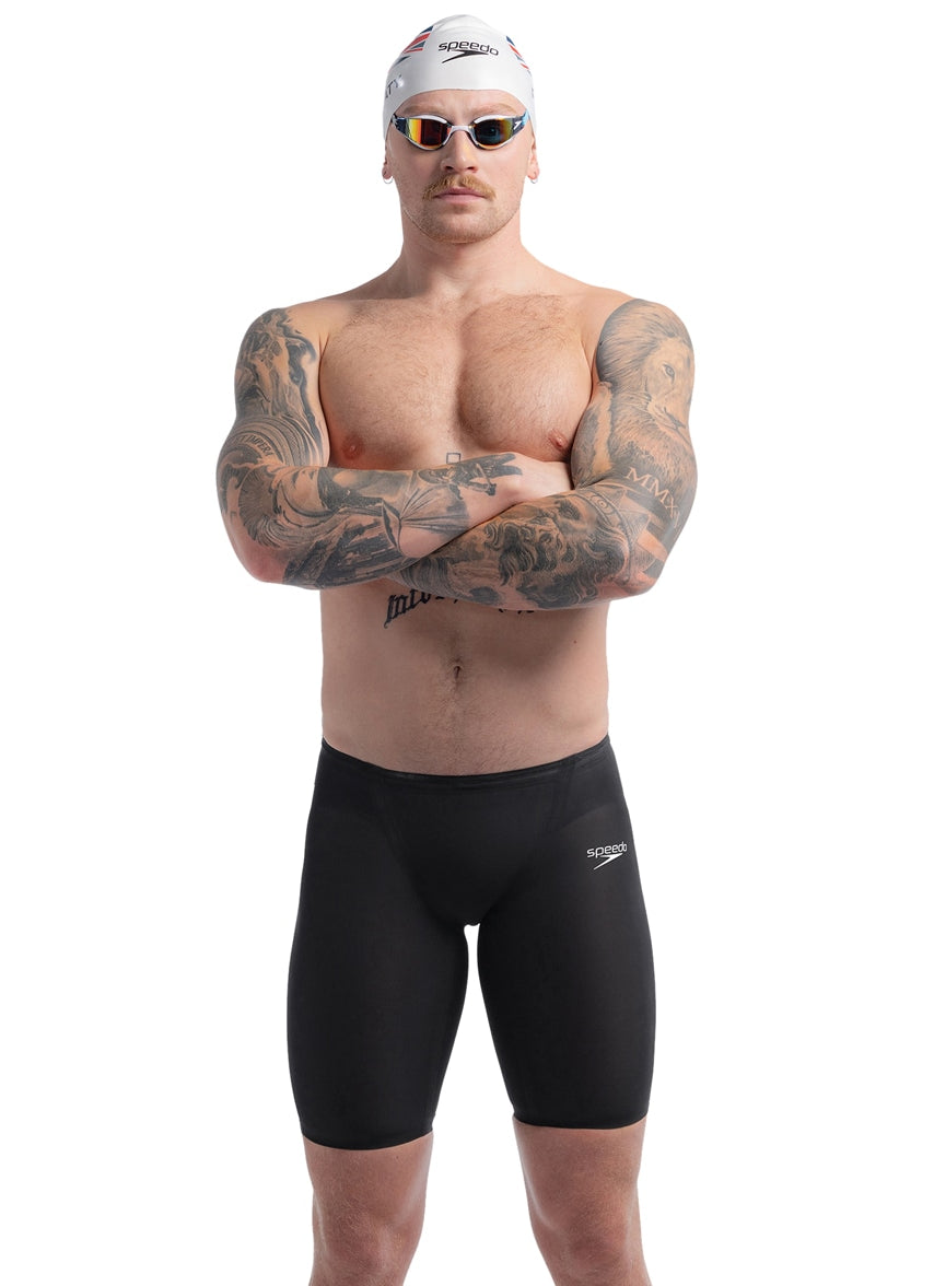 스피도 Fastskin LZR Valor 2.0 High Waist Jammer Black - 메인 이미지