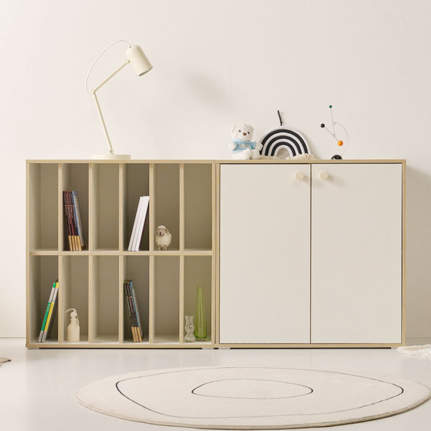 아기 수납장 유아 정리장 장난감 수납장 어린이 장난감장 800