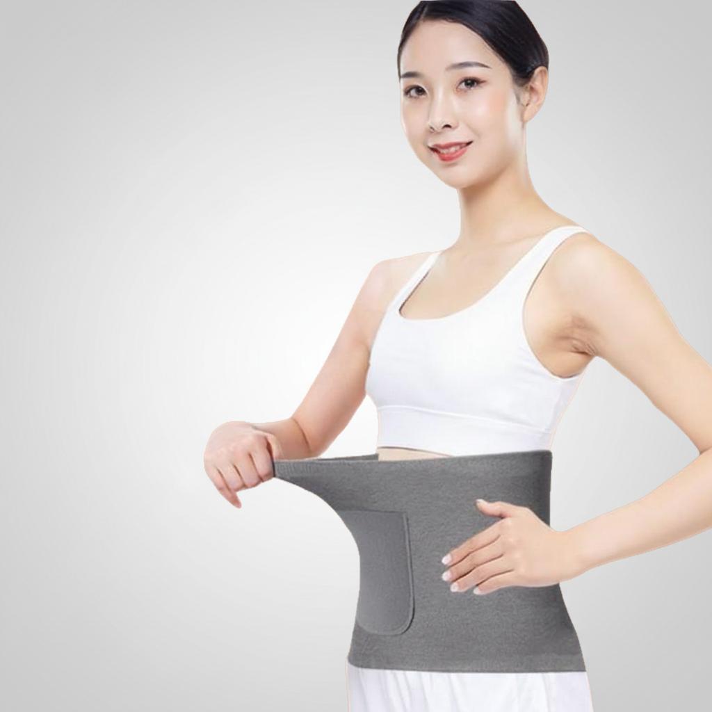 극세사 보온복대 배따뜻하게 양면 온열 허리 복부워머 - 상품 이미지